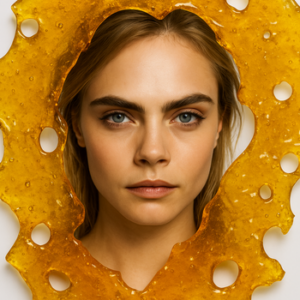 Belle's Cara Delevingne's Shiny Shatter