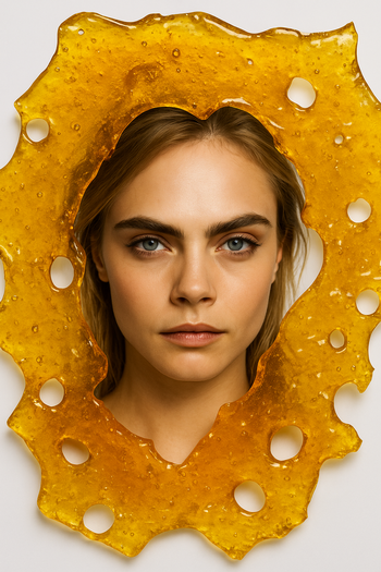Belle's Cara Delevingne's Shiny Shatter